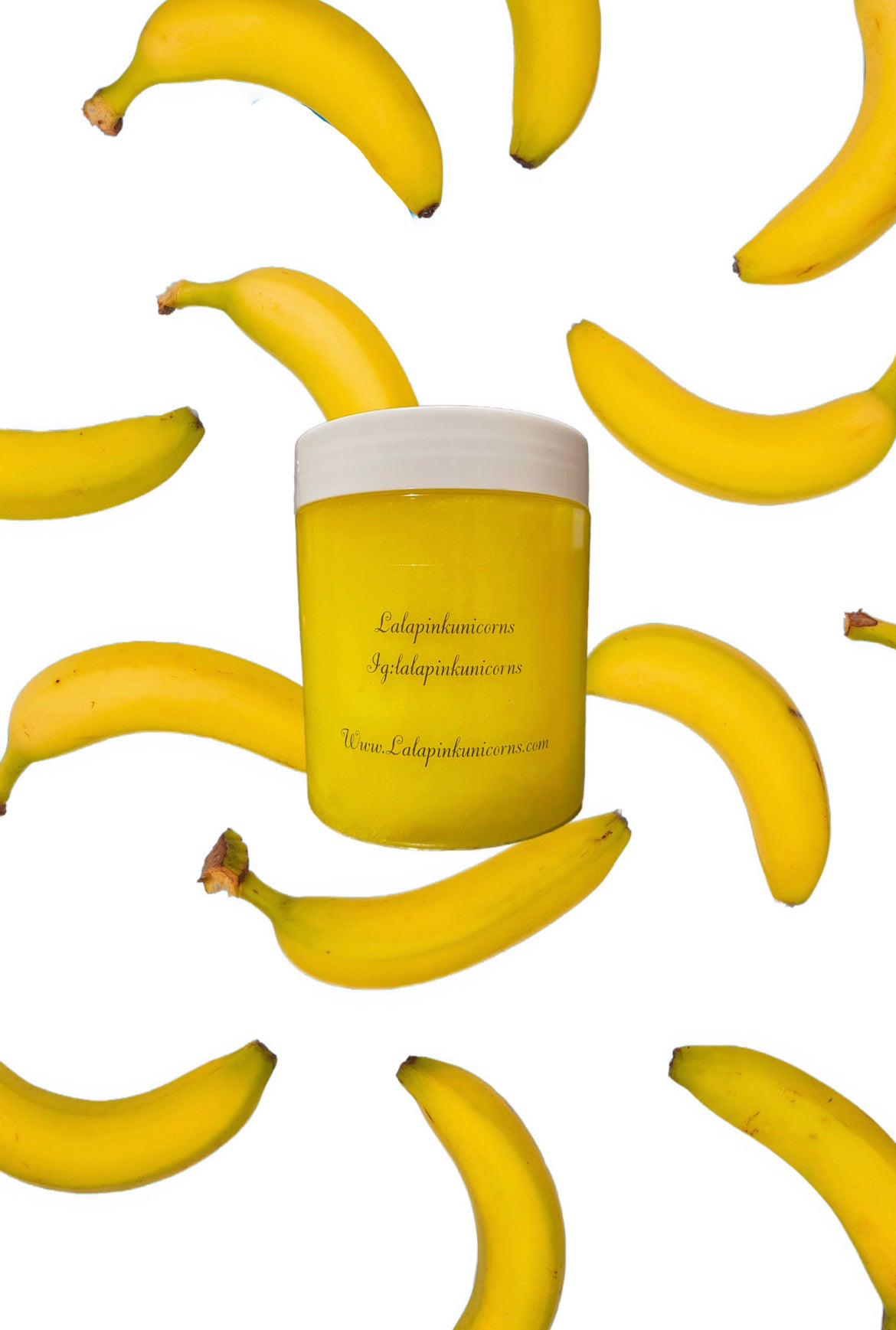 Lalapinkunicorns Banana Body Scrub