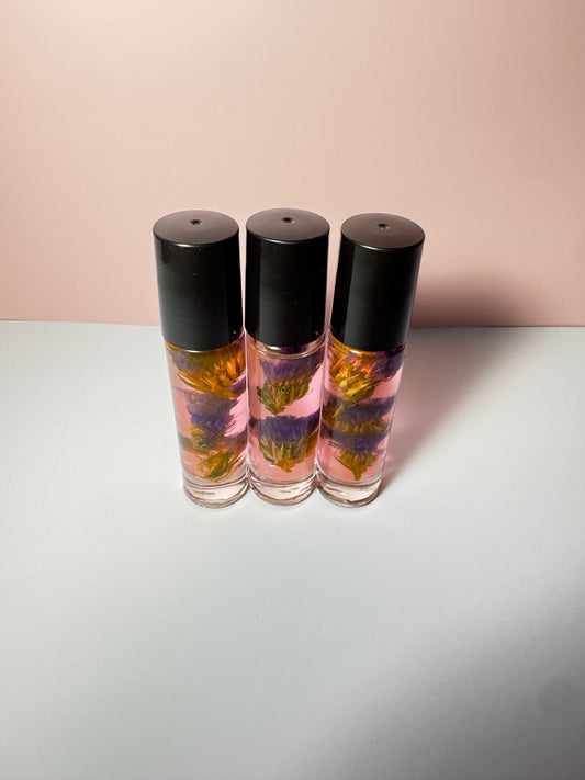 New Creation!!! Unicorn Magic body oil with Real flower DONT FORGET ABOUT ME