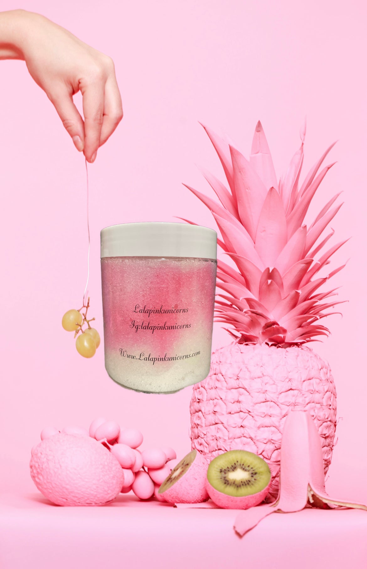 Lalapinkunicorns Honey Peach Body Scrub