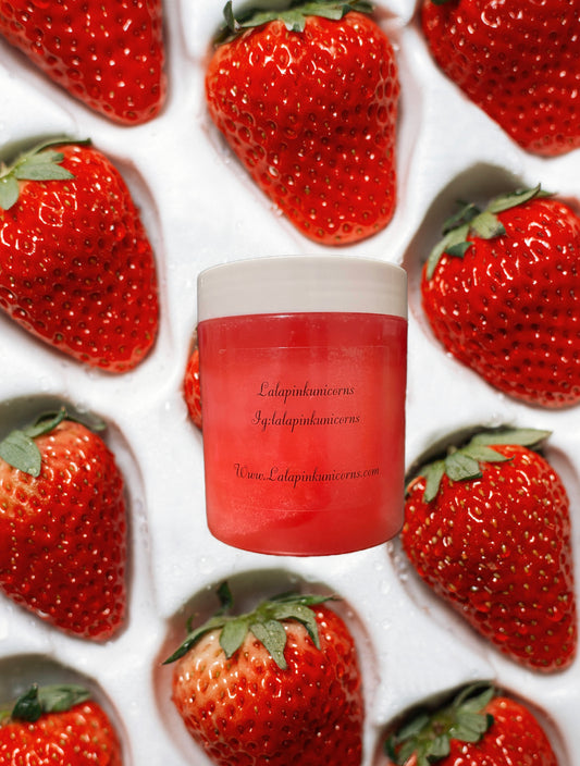 Strawberry Scent Body Scrub