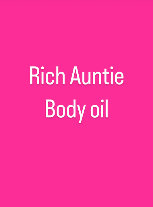 Rich auntie body oil