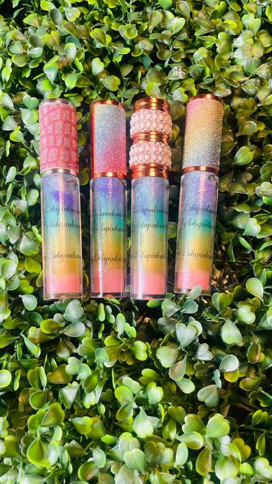 LALAPINKUNICORNS RAINBOW LIP GLOSS