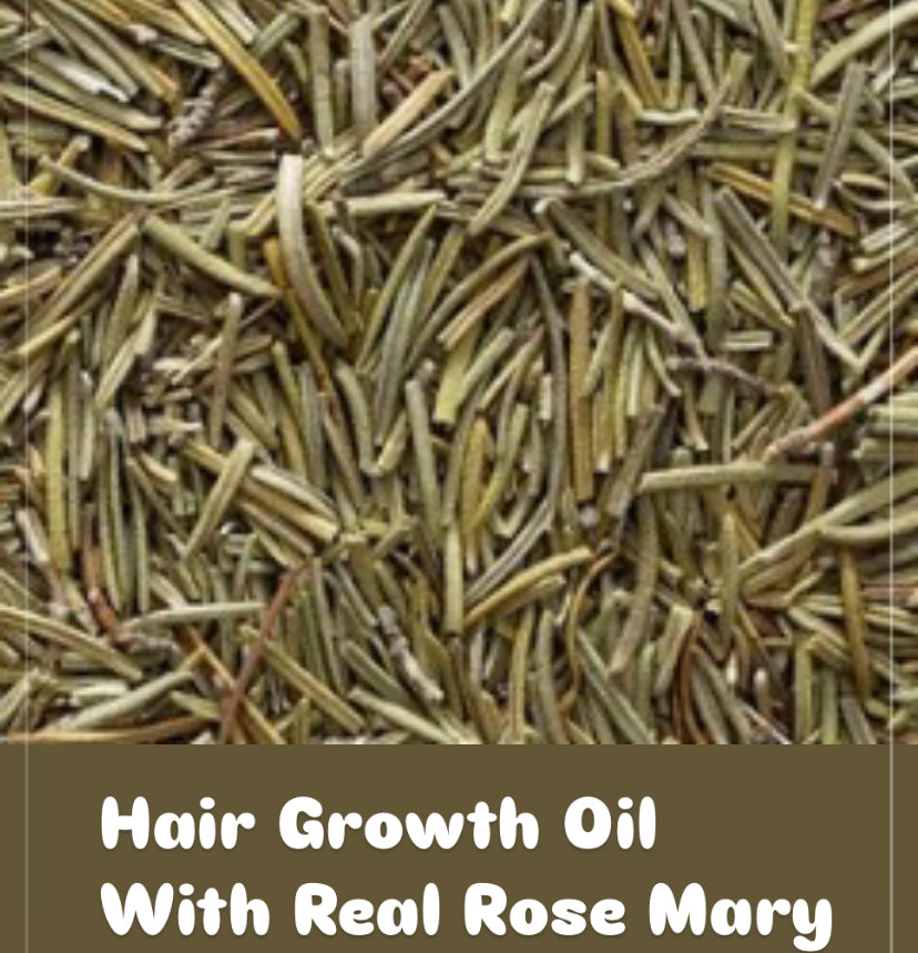 Hair Growth with Real Rose Mary
